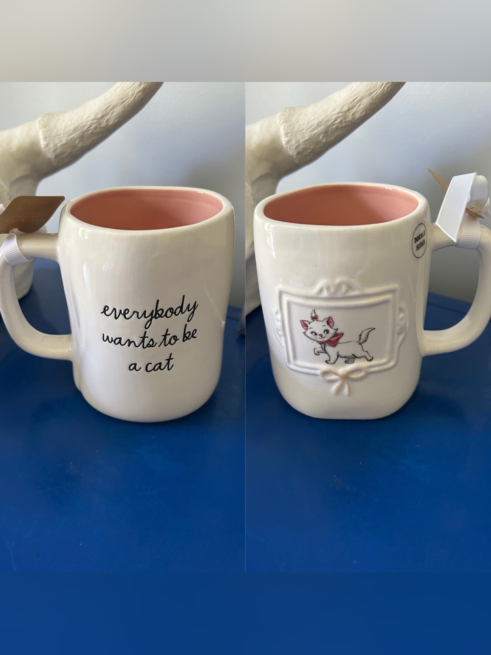 Rae Dunn Disney The Aristocats Marie Everybody Wants to Be a Cat Mug
